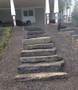 Image result for How to Build Stone Steps