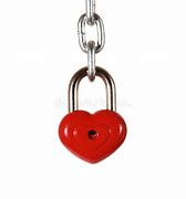 Image result for Red Heart Lock