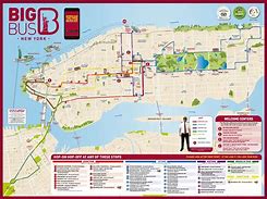 Image result for New York Big Bus Tour Map