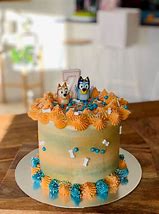 Image result for Bluey and Bingo Cake