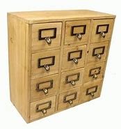 Image result for Wooden Storage Cabinet with Drawers