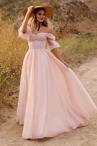 Image result for Blush Wedding Dress