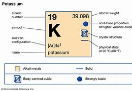 Image result for Potassium Ion Symbol