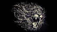 Image result for Angry Lion in the Dark Wallpaper