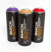 Image result for Montana Black Spray Paint