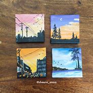 Image result for Painting On Small Canvas