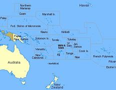 Image result for pacific ocean islands map