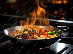 Image result for Wok Cooking Flames