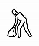 Image result for Pick Up Trash Icon