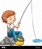 Image result for Man Fishing Drawing