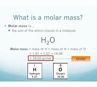 Image result for Molar Mass of Atoms