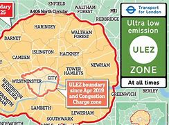 Image result for Ulez Map Surbiton