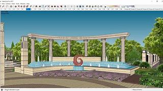 Image result for SketchUp Landscape Design Mountain Town Home