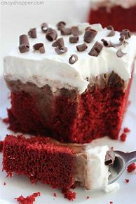 Image result for Red Velvet Poke Cake