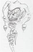 Image result for Evil Jester Drawing