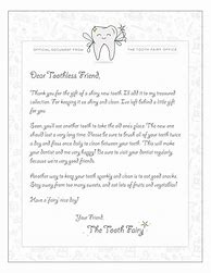 Image result for Free Personalized Tooth Fairy Letters