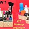 Image result for DIY Cardboard Box Desk Organizer