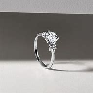 Image result for Moissanite Rings in White Gold