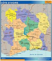 Image result for Ivory Coast On a Orld Map