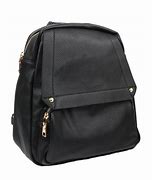 Image result for Cute Black Plain Backpacks