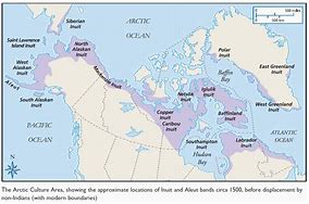 Image result for Inuit Homeland Map