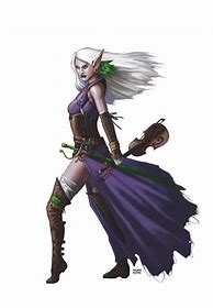 Image result for Dark Elf Bard