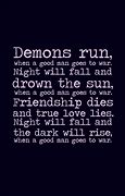 Image result for Eternal Demonic Quotes