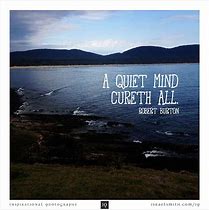 Image result for Quiet Mind for a Second