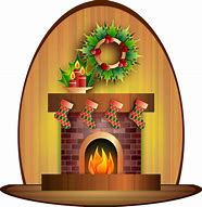 Image result for Christmas Fire Clip Art