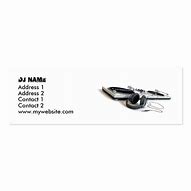 Image result for DJ Calling Card