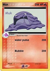 Image result for Muk Pokemon Card