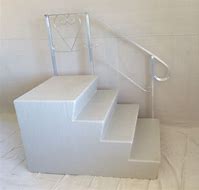 Image result for Fiberglass Stone Steps