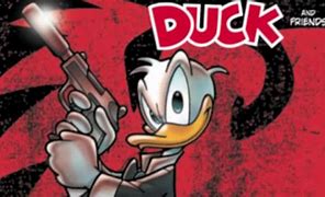 Image result for Donald Duck Holding a Gun