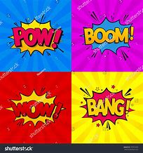 Image result for Comic Book Pow Boom Bang