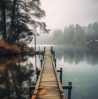 Image result for Dock On a Lake