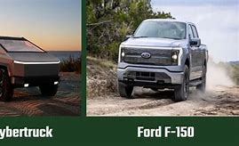 Image result for F 150 Lightning vs Tesla Cybertruck