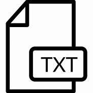 Image result for TXT Icon