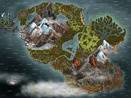 Image result for Dnd Ancient Map of an Island