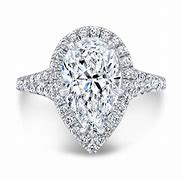 Image result for Pear Engagement Rings with Halo