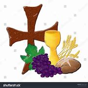 Image result for Sybol of Eucharist Bread and Wine