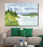 Image result for Contemporary Canvas Landscape Wall Art