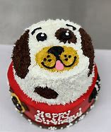 Image result for Simple Dog Cake Design