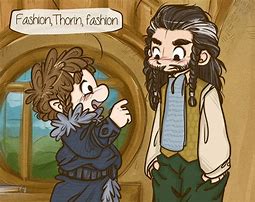 Image result for Thorin Oakenshield and Bilbo Baggins