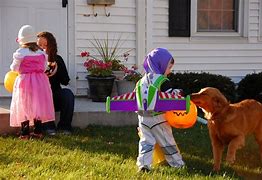 Image result for Family Trick or Treating