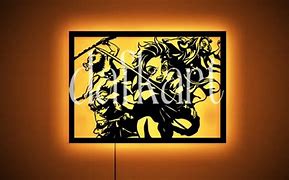 Image result for Anime Light-Up Wall Picture