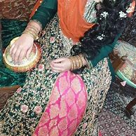 Image result for Mehndi Dress Green Lehenga