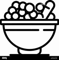 Image result for Bowl of Cereal Outline