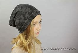 Image result for Slouchy Beanie Hat Sewing Pattern