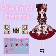 Image result for Queen of Hearts Dress to Impress Roblox