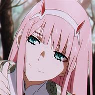 Image result for Drawing of Zero Two PFP